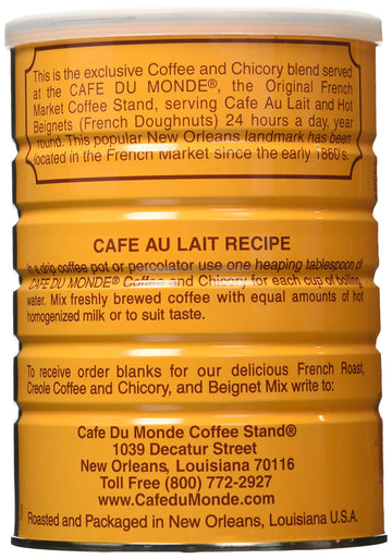 Cafe Du Monde Coffee Chicory, 15 Ounce (Pack Of 3)