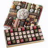 The Swiss Colony 27 Favorites And 36 Merry Christmas Petits Fours Christmas Gift Bundle - Assorted Cheeses Candies Chocolates Summer Sausage Meats And Gourmet Mini Layer Cakes