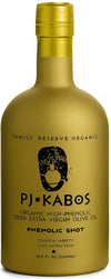 P.J. KABOS 2024/25 Harvest, Extremely High Phenolic (1000+ mg/kg), USDA Organic Greek Extra Virgin Olive Oil, Kosher, Greece, Co