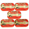Titus Sardines Pack Of 5 (5X125G)