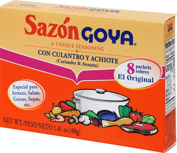 Goya Foods Saz N Seasoning With Coriander & Annatto, 1.41 Ounce