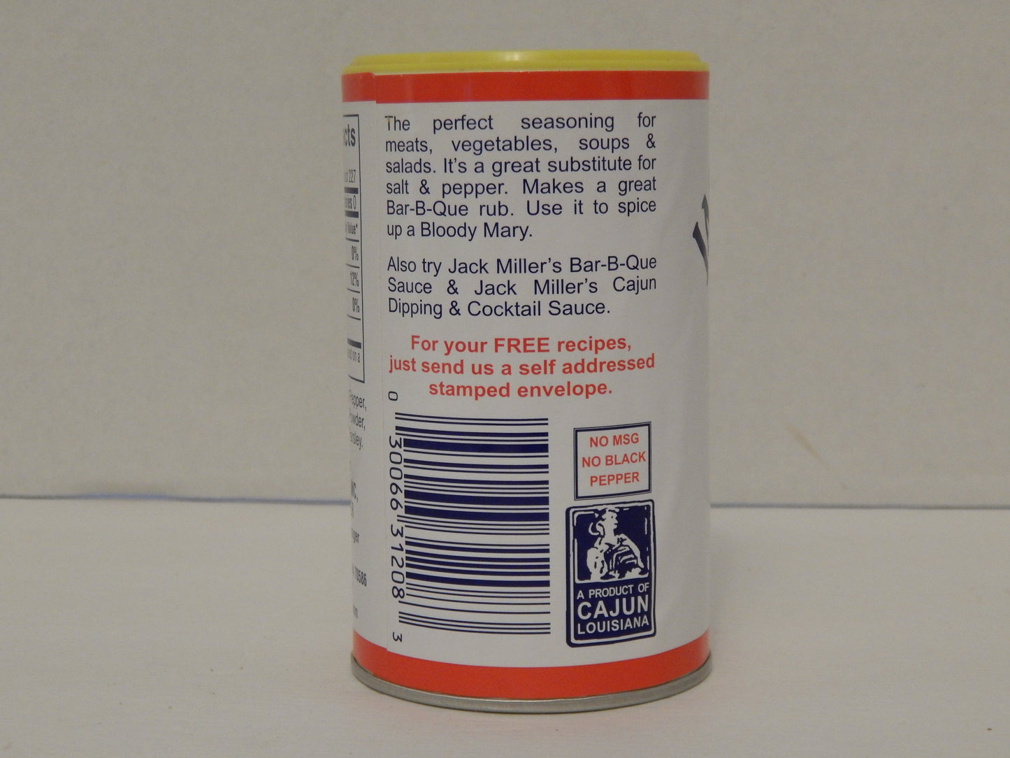FOXCUP Cajun All-Purpose Seasoning 8oz - Jack Millers Has That Taste
