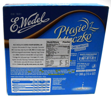 Ptasie Mleczko Creamy Marshmallow Covered 13.4 Ounce