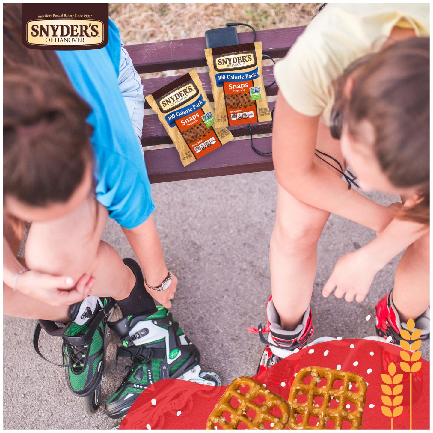 Snyder'S Of Hanover Pretzels, Snaps 100 Calorie Packs, 10 Ct Multipack