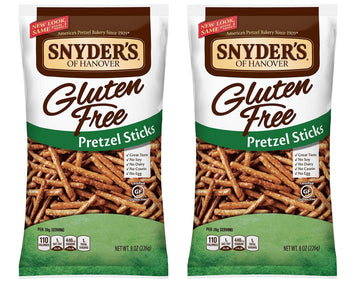 Snyders of Hanover All Natural Gluten-Free Pretzel Sticks (Pack of 2)