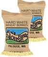 Certified Glyphosate Residue Free Hard White Wheat Berries | 10 LBS | Family Farmed in Washington State | 100% Desiccant Free |