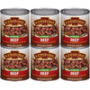 Keystone Meats All Natural Heat and Serve Beef 28 Oz Fully Cooked Canned Meat Long Shelf Life Emergency Survival Canned Food Rea