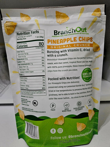 Crispy Pineapple Chips