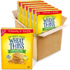 Wheat Thins Reduced Fat Snacks, Whole Grain Wheat Crackers, Bulk Snack Crackers, Family Size, 6 - 12.5 oz Boxes