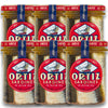 Ortiz Sardines A La Antiqua 'Old Style', Moist And Tender, Wild Caught In Spain And Hand-Packed In Premium Extra Virgin Olive Oil, Enjoy In Salads, Sandwiches And On Toast, 6.7Oz Jar (Pack Of 6)