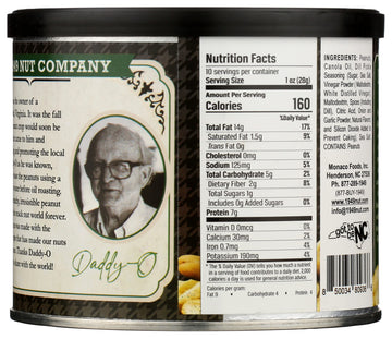 The 1949 Nut Co. Dill Pickle Peanuts, 10 Oz