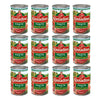 Contadina Tomato Paste With Roasted Garlic, 12 Pack, 6 Oz Can,Red