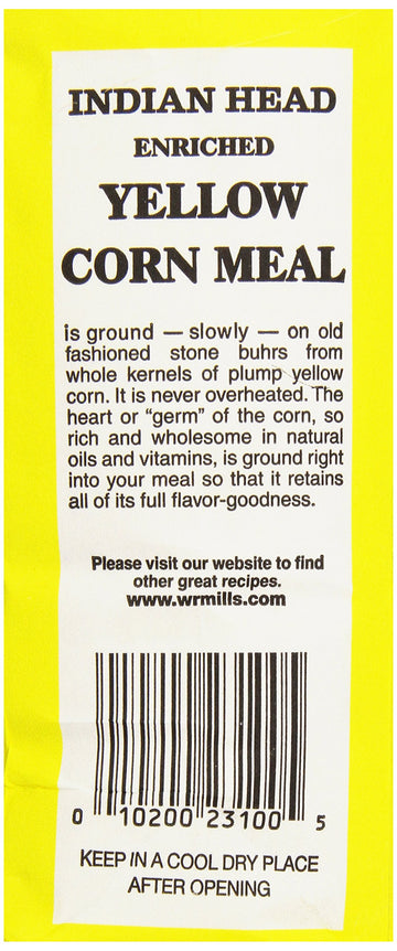 Indian Head Yellow Corn Meal, 32 oz.