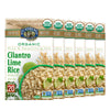 Lundberg Organic Cilantro Lime Rice Pilaf, 5.5 Oz (Pack Of 6), Gluten-Free, Vegan, 20 Minute Cook Time