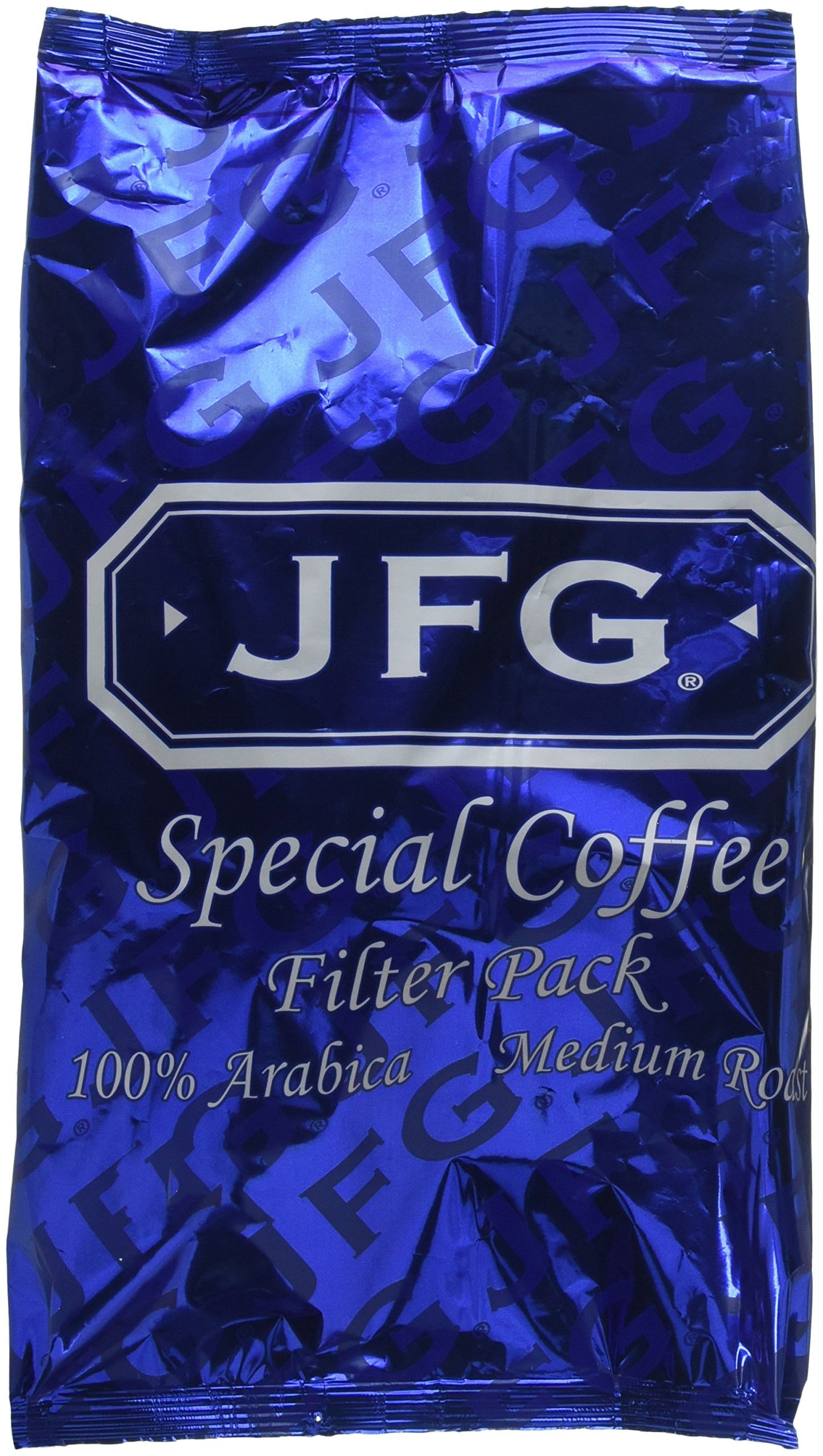Jfg Pre-Measured Filter Pack Coffee, Each Pouch Makes 1 Pot Of Coffee, 1.5Oz Pouch (Pack Of 42)