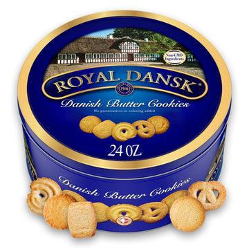 Royal Dansk Danish Butter Cookies, 24 Oz. (Pack of 1)
