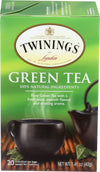 Twinings Of London Green Tea (Box Of 20)
