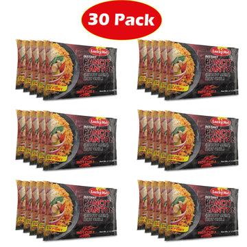 Lucky Me Pancit Canton Hot Chili Flavor (Pack Of 30)
