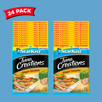 Starkist Tuna Creations Ginger Sesame, 2.6 Oz, Pack Of 24