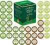 Cha4TEA K Cups Assorted Green Tea Variety (Matcha, Jasmine, Oolong) - 36 Count Pack for Keurig K-Cup Brewers