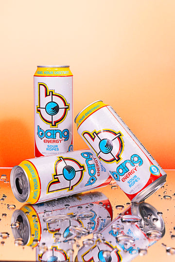 Bang Energy Sour Ropes, Sugar-Free Energy Drink, 16-Ounce (Pack Of 12)