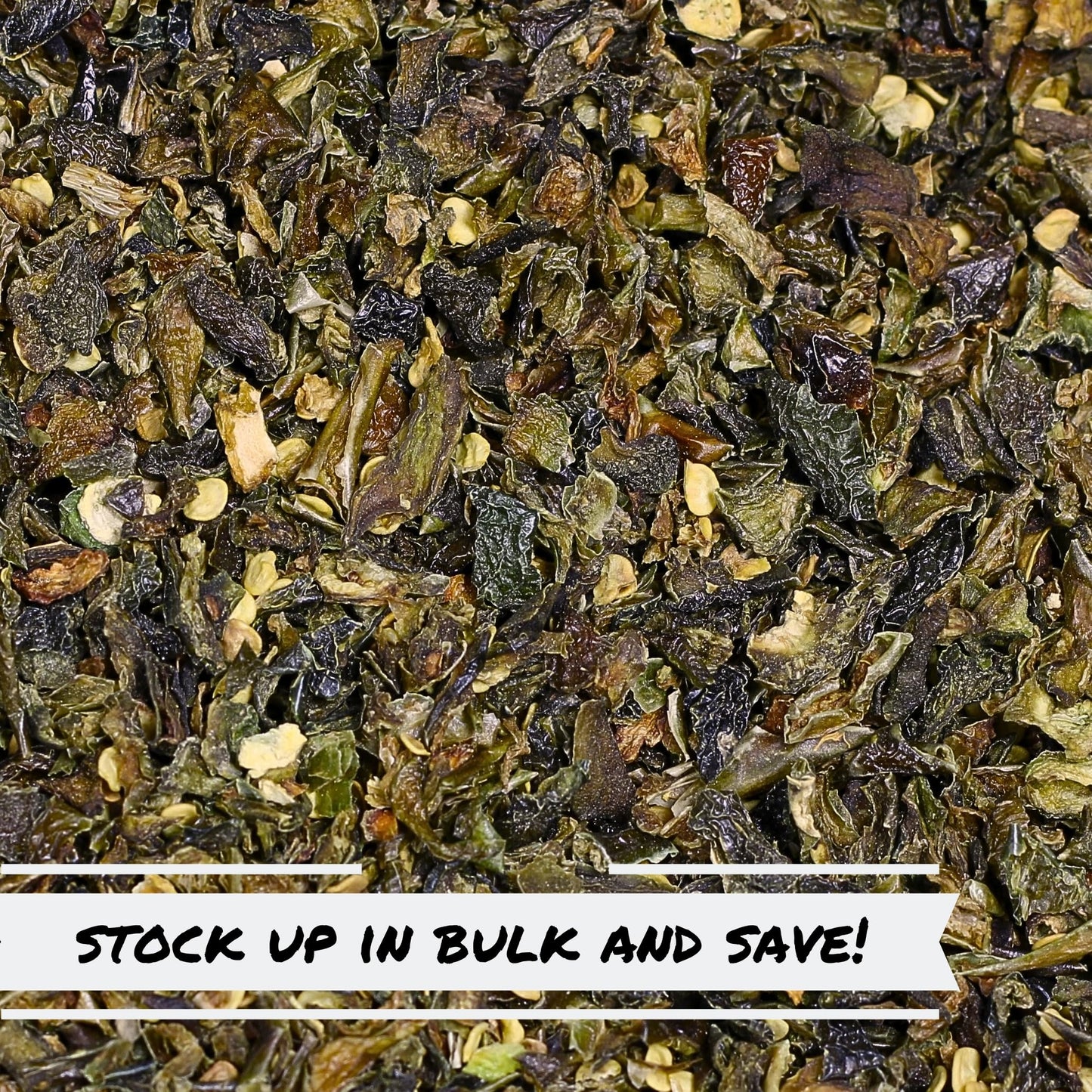 Dried Jalapeno Dices By It'S Delish, 2 Lbs Bulk Bag | Dehydrated Jalapenos | Diced Green Jalapeo Peppers For Chili And Sausage M