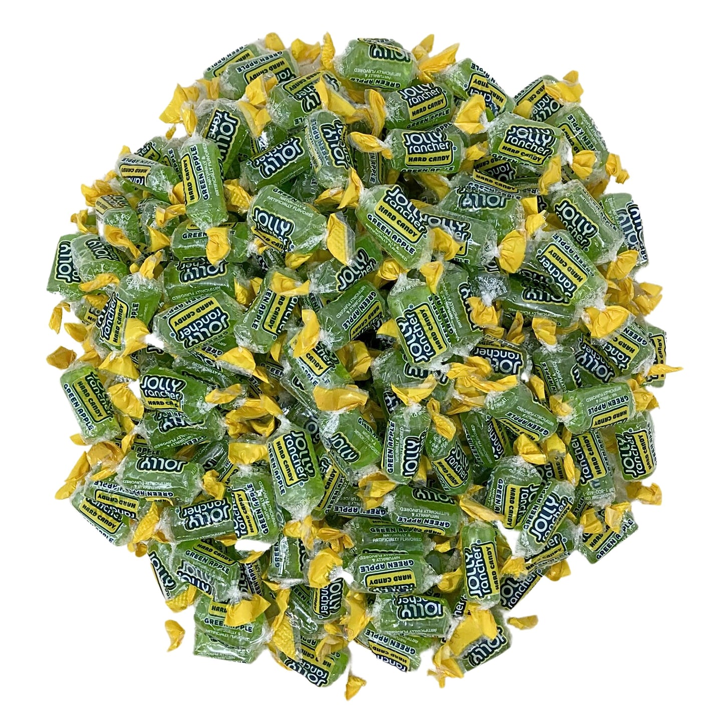 Jolly Ranchers Hard Candy 3Lbs- All Green Apple Individually Wrapped Delicious Fresh Candy, 48Oz (Packaging Might Vary)