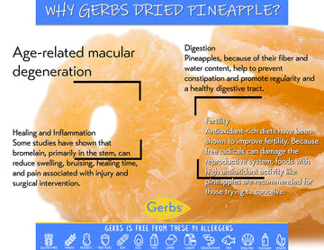 Gerbs Dried Pineapple Cubes 4 Lbs. | Freshly Dehydrated Resealable Bulk Bag | Top Food Allergy Free | Sulfur Dioxide Free Diced