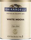 Ghirardelli White Mocha Frappe, 3.12 Pound