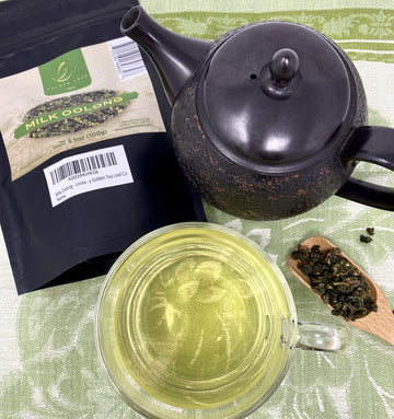 Milk Oolong - Loose Whole Leaf Jin Xuan Milk Oolong Tea Of Taiwan By Golden Tea Leaf Co