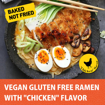 Gluten Free Ramen Noodles Chicken (6 Pack) Gluten Free Noodles. Vegan Ramen Noodles Gluten Free Meals. Low Sodium Ramen Noodles