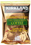 Kirkland Signature 100% Colombian Coffee, Supremo Bean Dark Roast Fine Grind, 42 Pouches(Pack Of 1)