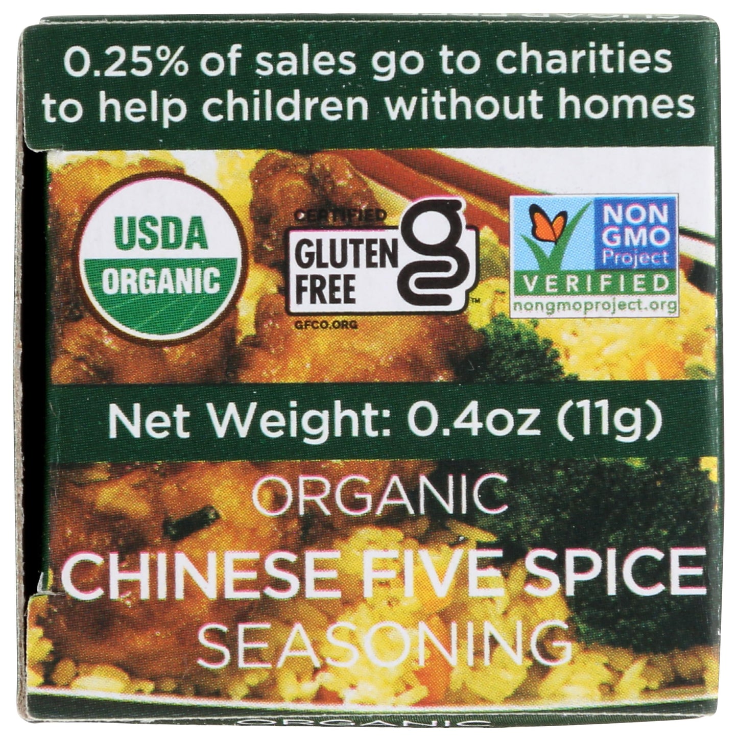 Spicely Organic Seasoning Chinese Five Spice 0.40 Ounce ecoBox Certified Gluten-Free