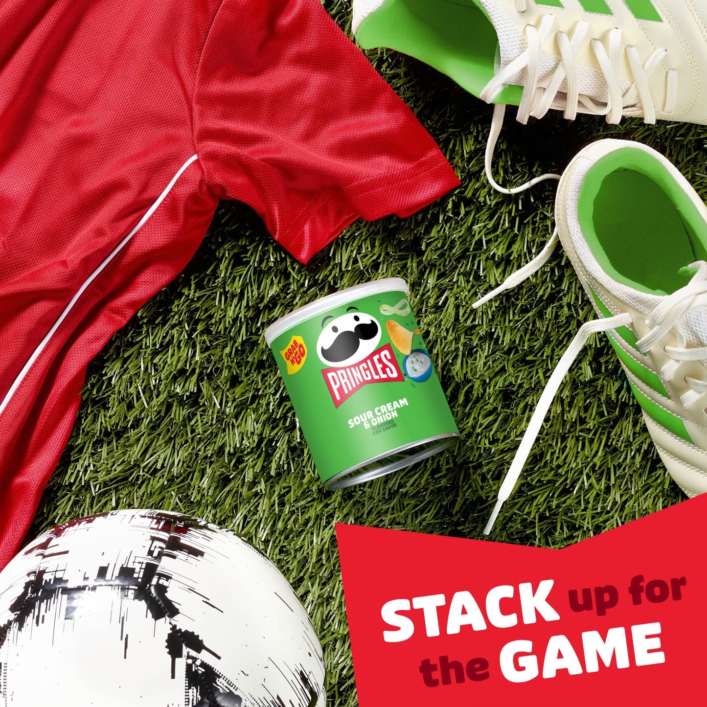 Pringles Potato Crisps Chips, Lunch Snacks, Office And Kids Snacks, Grab N' Go, Sour Cream And Onion (12 Cans)