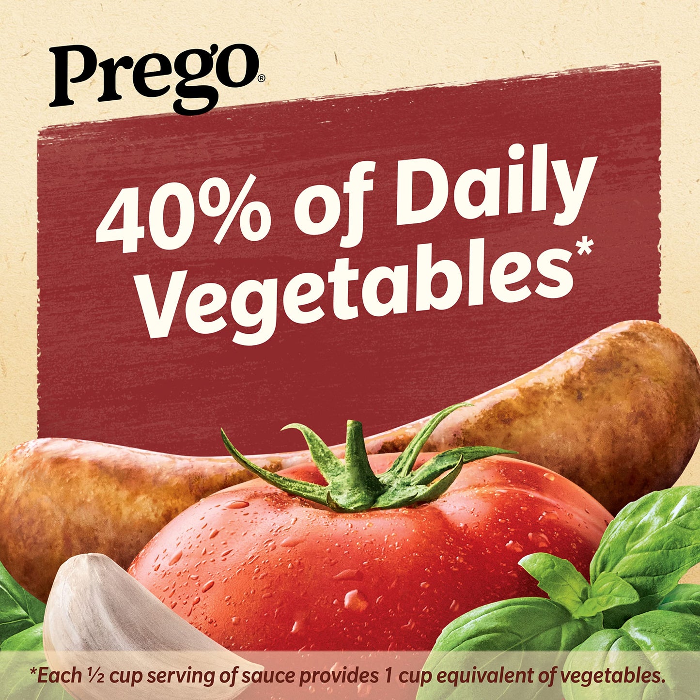 Prego Italian Sausage and Garlic Meat Sauce, 23.5 OZ Jar (Case of 12)