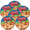 Jack's Original Thin Supreme Pizza - Sausage and Pepperoni, Made with Pork, Chicken and Beef - 100% Real Wisconsin Cheese - 6 Pa