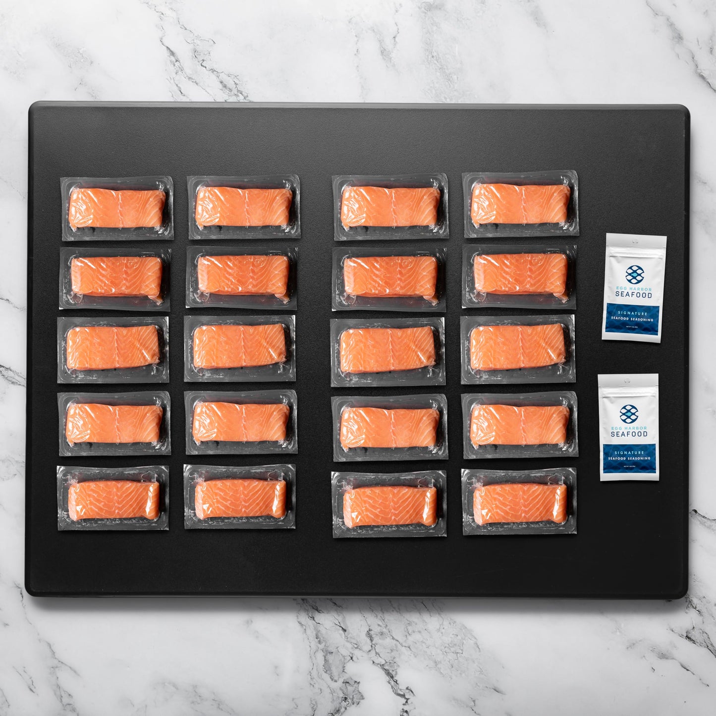 Rastelli's Faroe Island Salmon (20 ct) 6 oz Portions, 7.5 lbs. Total