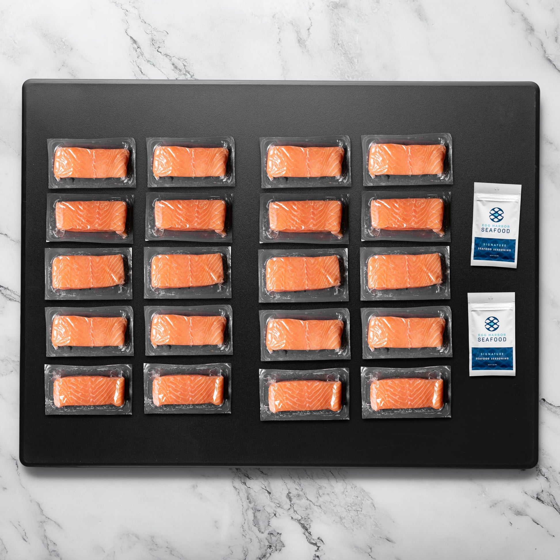 Rastelli's Faroe Island Salmon (20 ct) 6 oz Portions, 7.5 lbs. Total