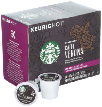 Starbucks Coffee K-Cup Pods, Caffe Verona, 32 Ct, Pack Of 3 (96 Pods Total)