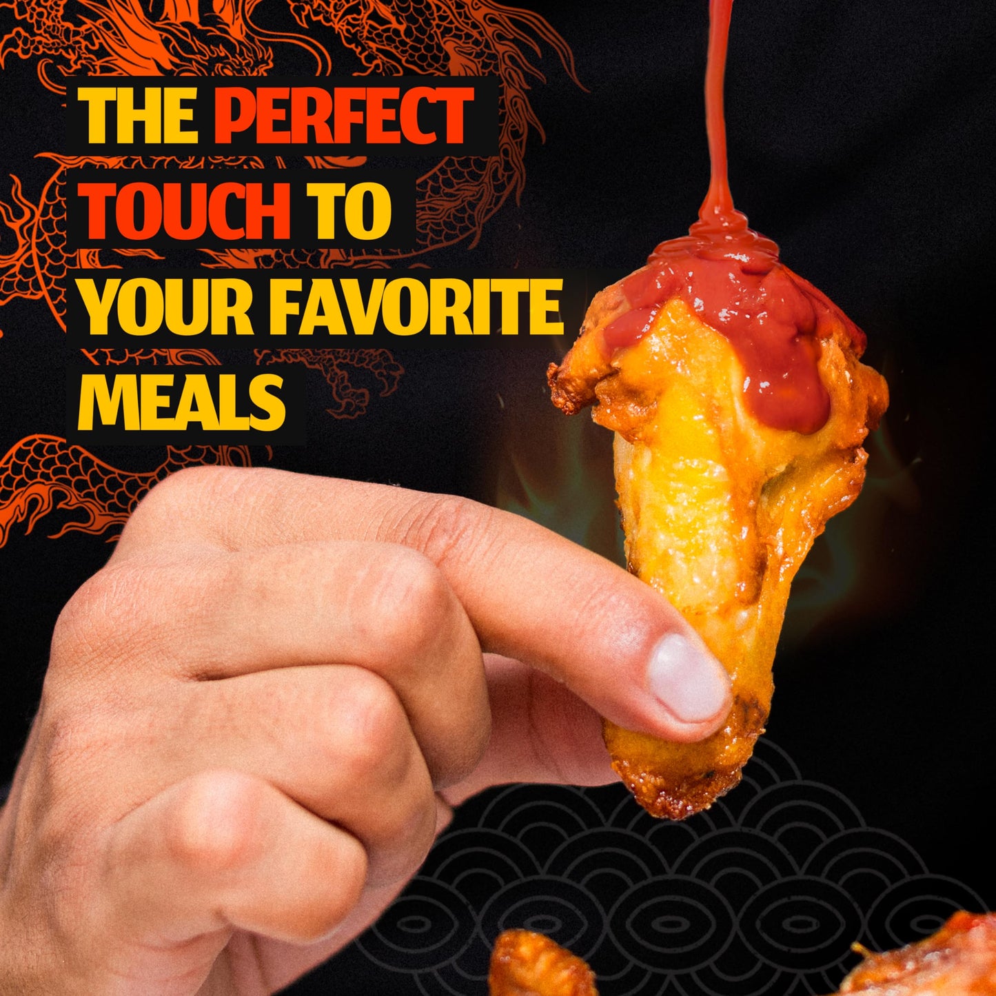 Underwood Ranches Dragon Sriracha Sauce - Hot Sauce, 17 oz (1 Pack) - Made from Red Jalapeno Peppers