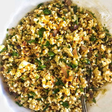 Ziyad Fine Roasted Green Wheat Freekeh, Frikeh, Farik Made From Green Duram Wheat, 16 Oz