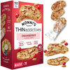 Nonnis Cranberry Thin Addictives, 4.4 Ounce, Red, 1-Pack, Model 197233