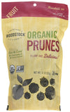 Woodstock Prunes, Organic, California Pitted, 11-Ounce (Pack of 2)