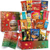 Maxi International Snack Box | Premium Exotic Foreign Snacks | Unique Snack Food Gifts Included | Celebration Theme | Candies Fr