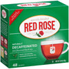 Red Rosetea Bags Naturally Decaffeinated Premium Blended, 48 Ct