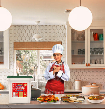 Rani Garlic Cooking Paste 176Oz (11Lbs) 5Kg Bulk ~ Vegan | Gluten Free | Non-Gmo | Kosher | No Colors | Indian Origin