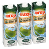 Iberia 100% Pure Organic Coconut Water, 1 Liter , 33.8 Fl Oz (Pack of 3)