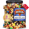 M&Ms Classic Trail Mix by Its Delish, 3 lb Reusable Container | Gourmet Chocolate M and M Trail Mix with Dried Fruit and Nuts