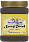 Rani Kalonji Powder(Black Seed, Nigella Sativa, Black Cumin) Ground, 16oz (1lb) 454g PET Jar ~ All Natural | Gluten Friendly | N