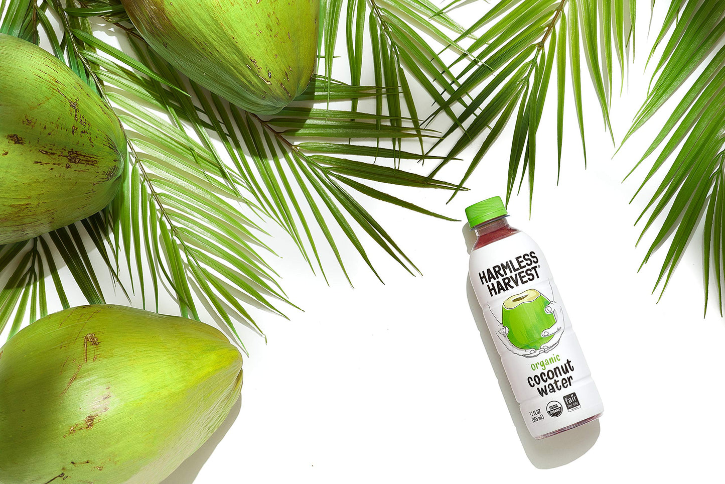 Harmless Harvest Organic Coconut Water, Original, 12 Fl Oz (Pack Of 4)